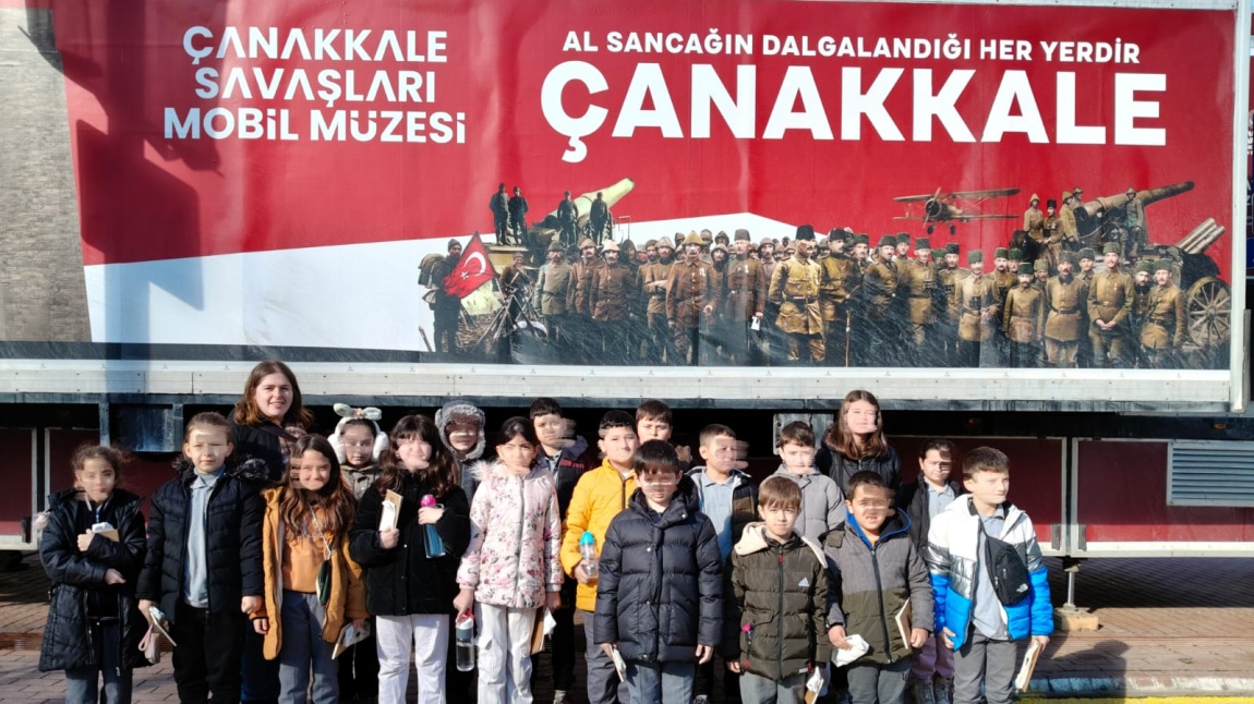 KÜLTÜREL VE MİLLİ DEĞERLERİMİZ KAPSAMINDA “ÇANAKKALE SAVAŞLARI MOBİL MÜZE GEZİSİ” VE “ÇANAKKALE ŞEHİTLERİMİZE MEKTUP”